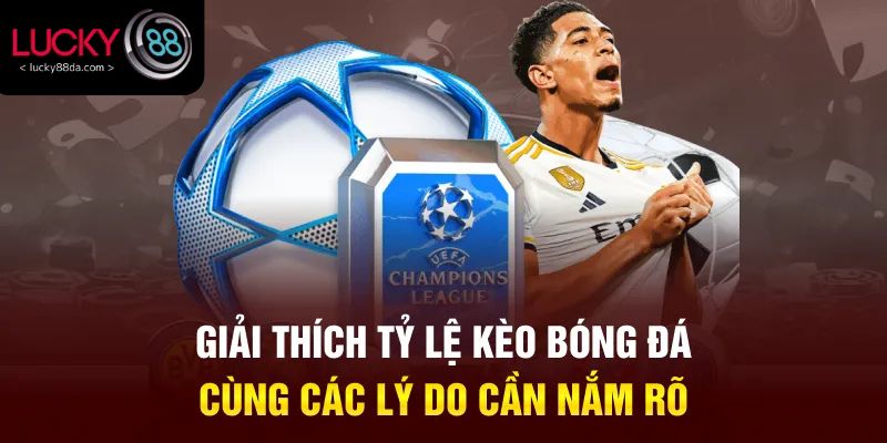 Giải thích tỷ lệ kèo bóng đá cùng các lý do cần nắm rõ